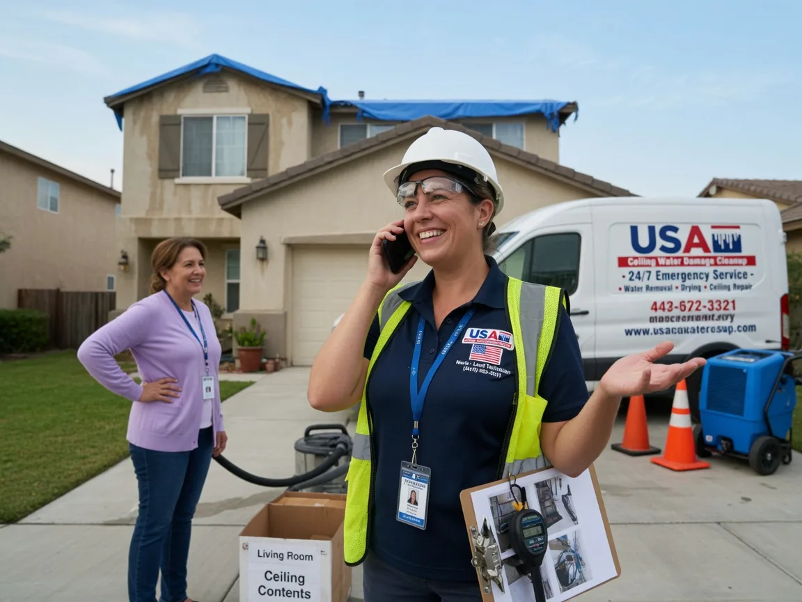 Ceiling Water Damage Restoration Korbel, CA FAQs